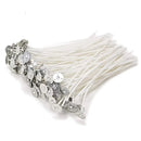 Wicks For Candle Making | 100pcs Cotton Candle Wick 6" Pre-Waxed For Candle Making | Candle DIY | Premium Candle Making Supplies