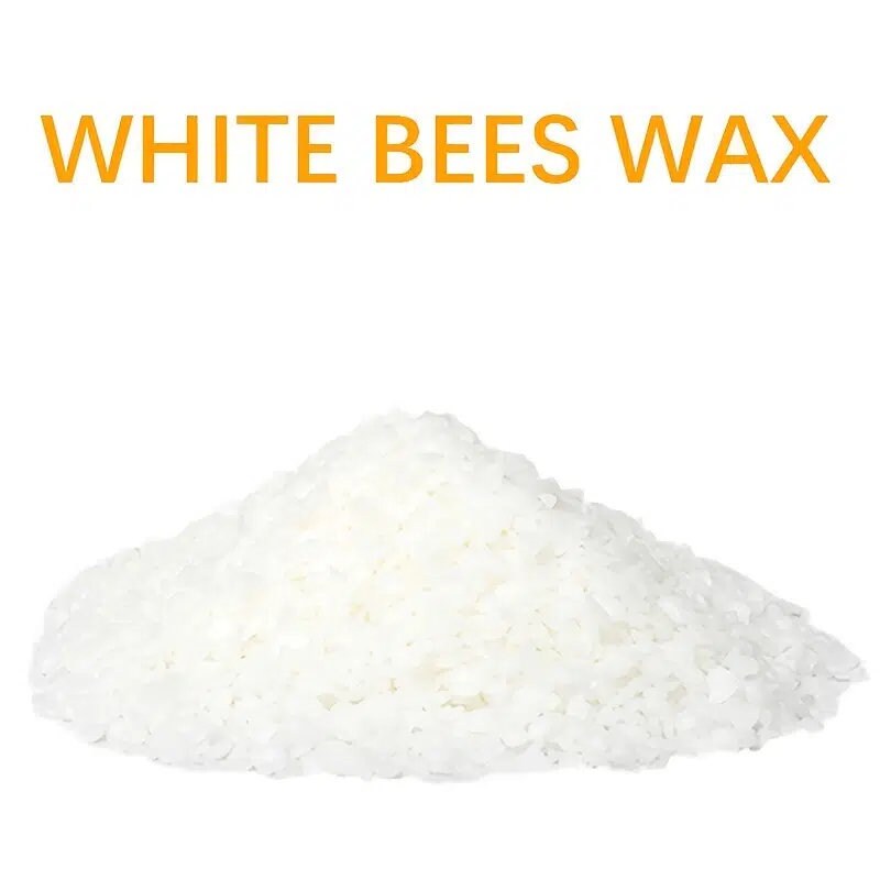 White Bees Wax 200 G/0.44 Lb. Bag, White, Wax Pastilles