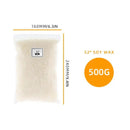 Natural Soy Wax Beads 58 | Flakes52 For Candle Making | Microwavable Soy Wax Beads/Flakes