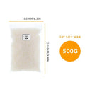 Natural Soy Wax Beads 58 | Flakes52 For Candle Making | Microwavable Soy Wax Beads/Flakes