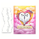 Cute Cloud Shape Bringing Good Luck DIY Stencil Wall Painting Stencils