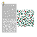 Flower Leaves Plastic Template For DIY Decoration