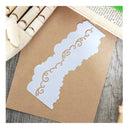 Cute Cloud Shape Bringing Good Luck DIY Stencil Wall Painting Stencils
