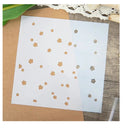 Flower Leaves Plastic Template For DIY Decoration