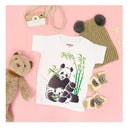 1Pc Panda And Bamboo Drawing And Painting Stencil 11.7x8.3 Inch Plastic Stencils