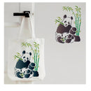 1Pc Panda And Bamboo Drawing And Painting Stencil 11.7x8.3 Inch Plastic Stencils
