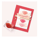 Lipstick Lips Metal Cutting Dies And Stamps For Crafts
