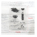 Lipstick Lips Metal Cutting Dies And Stamps For Crafts