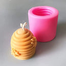 1pc Three-dimensional Beehive Candle Silicone Mold 2.17*1.77inch