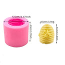 1pc Three-dimensional Beehive Candle Silicone Mold 2.17*1.77inch