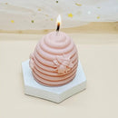 1pc Three-dimensional Beehive Candle Silicone Mold 2.17*1.77inch