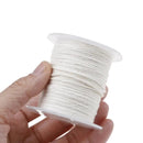 61m/2401inch Cotton Braid Candle Wick Core Spool Non-smoke DIY Oil Lamps Supplies
