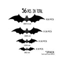 Halloween Decorations Indoor & Outdoor Supplies | 56 Reusable 3D PVC Pieces