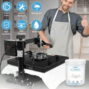 DTF Powder White Digital Transfer Hot Melt Adhesive 600g/21.2oz | DTG Pretreat Powder | for Direct Print on All Fabric