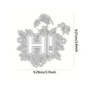 Decorative Paper Frame Cutting Dies For DIY Embossing Card Making