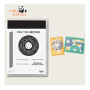 Music Disc Transparent Stamps | Metal Cutting Dies For DIY