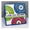 Music Disc Transparent Stamps | Metal Cutting Dies For DIY