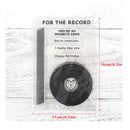 Music Disc Transparent Stamps | Metal Cutting Dies For DIY