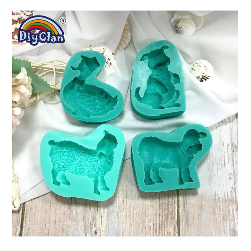 Coffee Cup Silicone Molds Cups Fondant Candle Mold Resin Making Supplies  1pc Set
