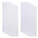 Self-Adhesive Dots | 1000 Units | Set Of 500 Pairs | 0.59 Inch | 15mm Diameter | 15mm Nylon Sticky Coins