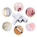 15 Sets Of 1" x 4" Velcro Strips With Adhesive | Strong Adhesive Interlock Mounting Tape For Home or Office Use