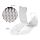 BRAVESHINE 18 Sets Of Adhesive Velcro Straps | Instead Of Nails Or Screws | White Double-Sided Adhesive Fabric Closure