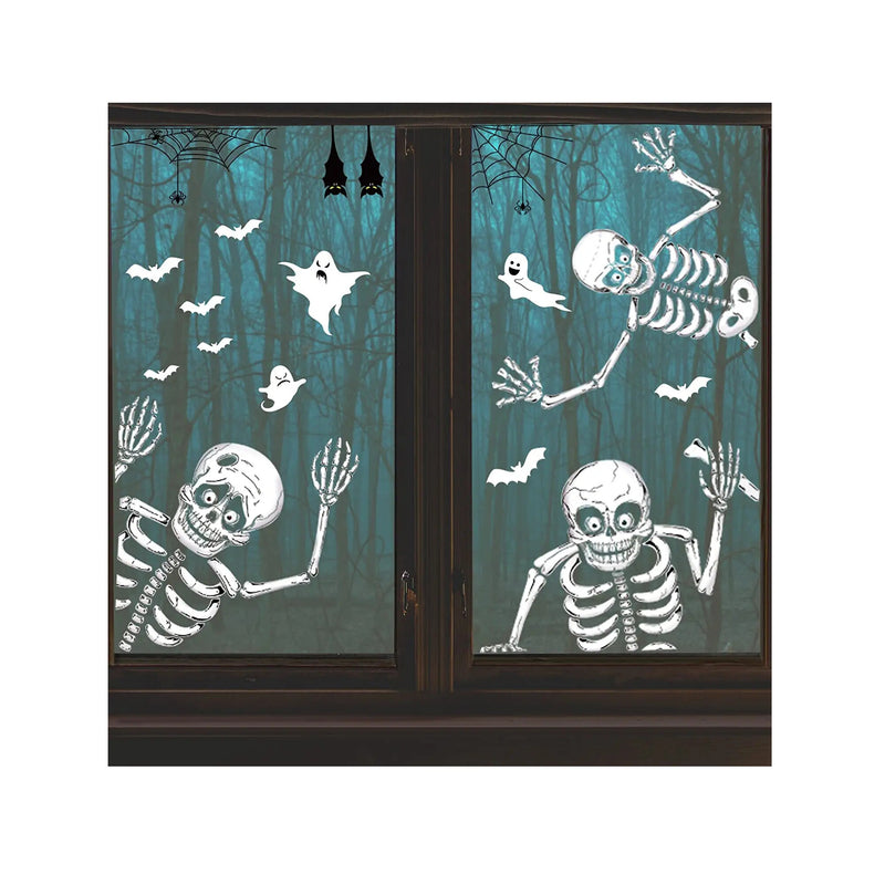 140 PCS Halloween Decorations Window Stickers