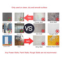 BRAVESHINE 18 Sets Of Adhesive Velcro Straps | Instead Of Nails Or Screws | White Double-Sided Adhesive Fabric Closure