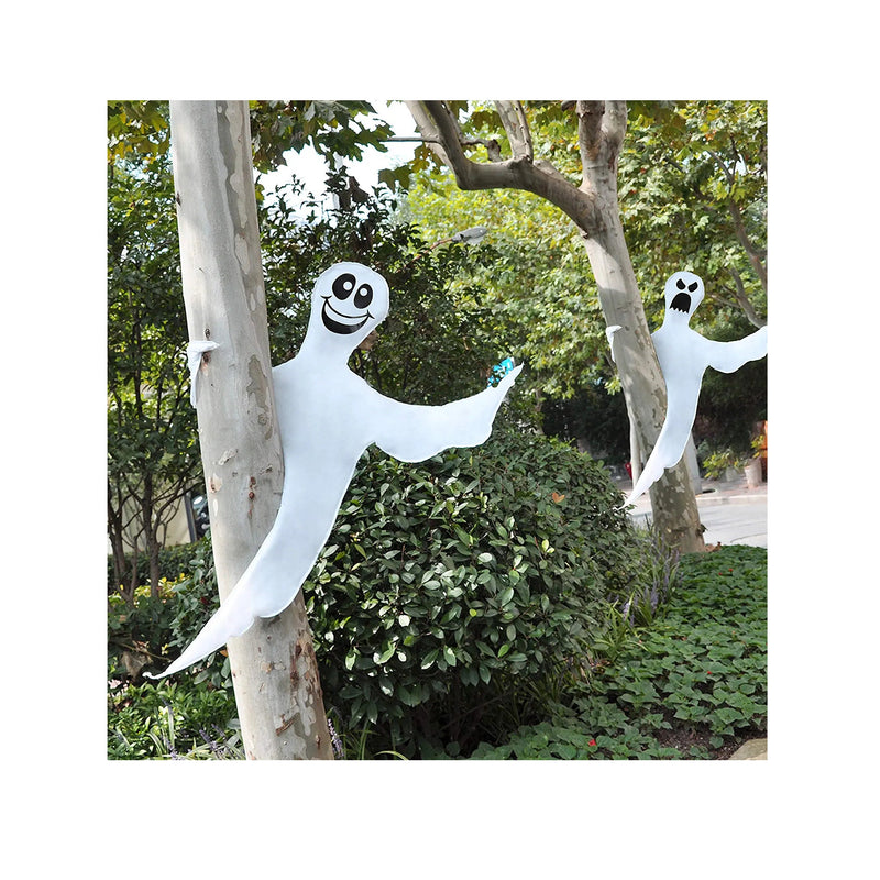 JOYIN 53" Bendable Tree Wrap Ghost for Halloween Decoration