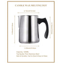 Olorvela Adult Soy Candle Making Kit With Soy Wax Flakes And Candle Melting Pot | Candle Making Supplies With Instructions