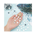 PH PandaHall 200 Pieces 0.78 Inch Mini Acrylic Mirror Tiles