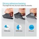 Industrial Strength Adhesive Closure | 2 x 6 inches | 6 Games | Interlocking Tape Mounting Tape For Carpets