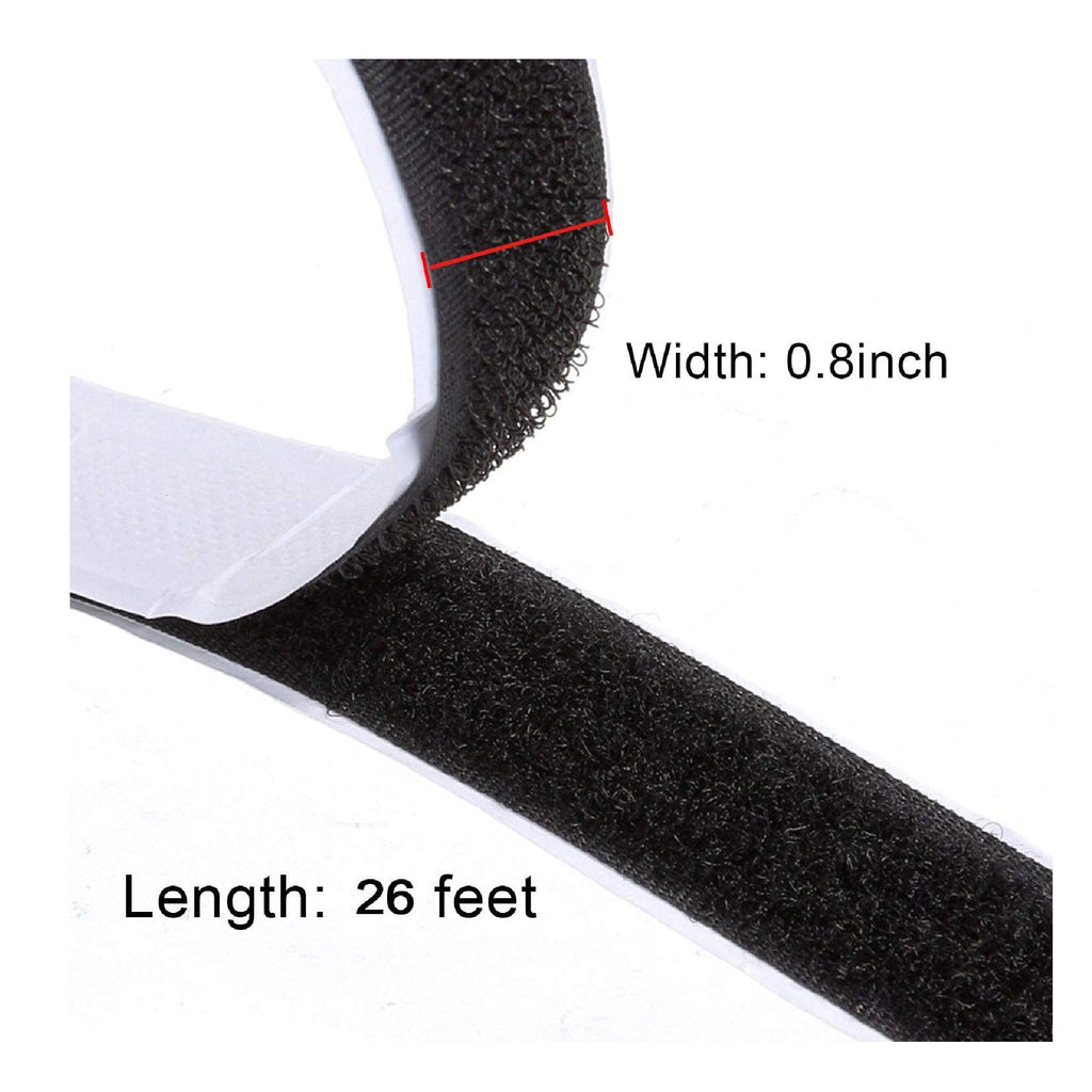 Self adhesive discount velcro tape roll