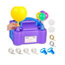 Balloon Pump Electric | Keaibuding Balloon Air Pump Dual Nozzle Balloon Inflator Blower with Balloon Arch Strip Kit