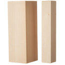 Basswood Best Value Real American Wood Blocks | Premium Wood Carving Kit | Includes 6 Softwood Blank Sizes