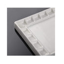 MEEDEN 18-Well Porcelain Artist Paint Palette | Mixing Art Ceramic Watercolor Paint Palette