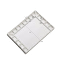 MEEDEN 18-Well Porcelain Artist Paint Palette | Mixing Art Ceramic Watercolor Paint Palette