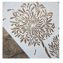 Two Chrysanthemums Simple Style DIY Craft Layering Stencil For Wall Painting Scrapbooking