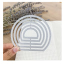 Regular Cross Lace Metal Cutting Dies | DIY Templates