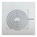 Regular Cross Lace Metal Cutting Dies | DIY Templates