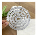 Circle Lace Metal Cutting Dies | Stencils For DIY | Scrapbooking