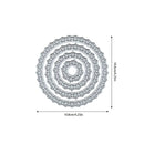 Circle Lace Metal Cutting Dies | Stencils For DIY | Scrapbooking