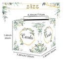 Greenery Card Box Floral Money Card Box Gift Card Box Holder Card Box Holder Wedding Reception