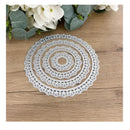 Circle Lace Metal Cutting Dies | Stencils For DIY | Scrapbooking