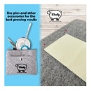 18" x 12" Wool Pressing Mat | 100% Natural New Zealand Wool Ironing Mat For Quilting Ironing Station