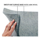 24" x 17" Wool Pressing Mat For Quilting | 100% pure New Zealand Wool Mat For Sewing And Ironing