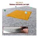 24" x 17" Wool Pressing Mat For Quilting | 100% pure New Zealand Wool Mat For Sewing And Ironing