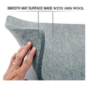 Wool Ironing Mat For Quilting | 60" x 22" Wool Ironing Mat For Sewing | Large Ironing Mat