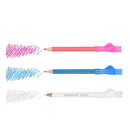 Tailor's Chalk | Sewing Fabric Chalk And Quilting Fabric Markers | 10 Tailor's chalks | 4 Heat-Erasable Fabric Markers With 4 Fefills