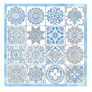 16 Piece Mandala Stencils | Classic Reusable Stencils